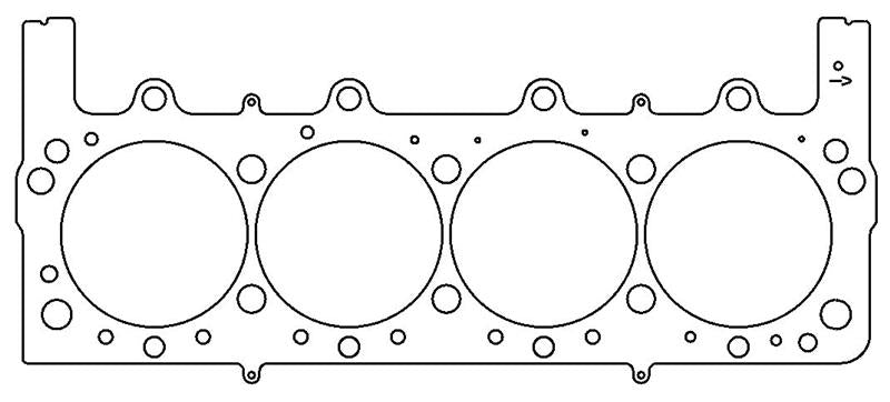 Cometic Ford 460 Pro Stock V8 .045in MLS Cylinder Head Gasket - 4.600in Bore - A500 Block - RHS