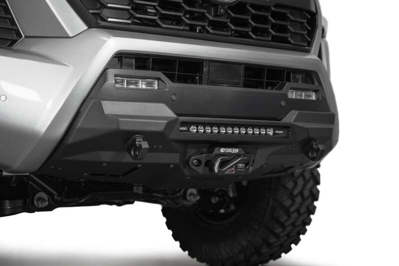 Addictive Desert Designs 2024 Toyota Tacoma Stealth Center Mount Winch Front Bumper