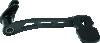 Kuryakyn Girder Extended Brake Pedal 14 and Up Without Fairing Lowers Black