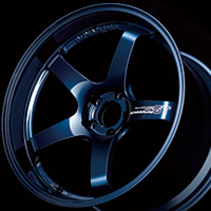 Advan GT Premium Version 21x10.5 +24 5x114.3 Racing Titanium Blue Wheel