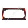 Letric Lighting 14+ Indian Twin Perfect Plate License Plate Frame Matte Black