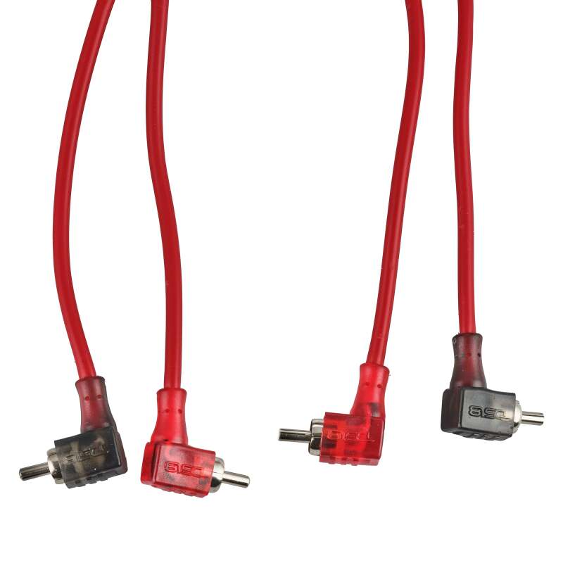 DS18 Level 2 RCA Wire 3-Feet Smart 90-Degree Connectors