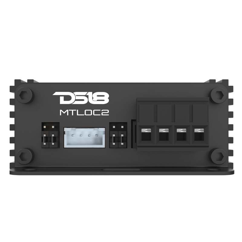 DS18 2-Chnl Speaker Emulator Remote Out Level Matching Controls LED Clip Indicator Hi/Low Converters