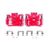Power Stop 11-17 Nissan Juke Front Red Calipers w/Brackets - Pair