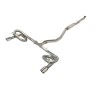Remark 2022+ Honda Civic Si FE1 Sport Touring (Link Loop) Cat-Back Exhaust w/ Stainless Steel Tip