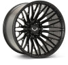 Vossen VFX-04 24x14 - 8x180 - ET75 - Mega Deep - 124.3 - Satin Black Wheel