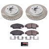 Power Stop 09-14 Honda Fit Front Semi-Coated Rotor Kit