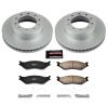 Power Stop 05-16 Ford F-550 Super Duty Front Z17 Coated Brake Kit
