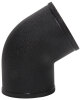 Spectre Tube Intake 3in od 60 Degree - Black