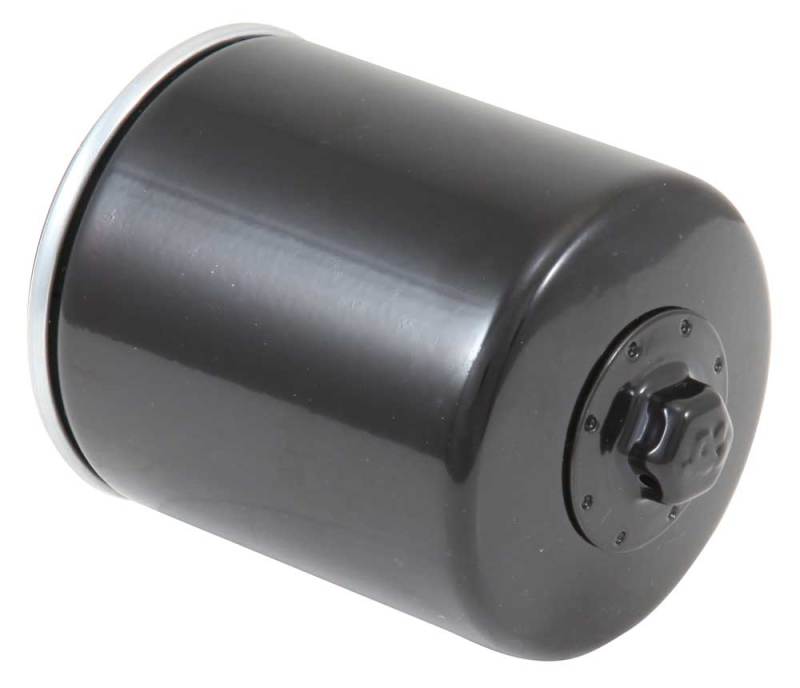 K&N Harley-Davidson / Buell 3in OD x 4.063in H Black Oil Filter