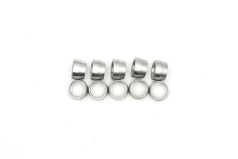 DeatschWerks Replacement PTFE Hose End Olive Insert 6AN (Pack of 10)