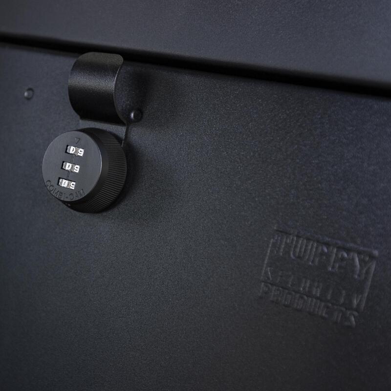 Tuffy 05-23 Toyota Tacoma Behind Seat Cubby Cover W/ Combo Lock