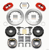 Wilwood Narrow Superlite 4R Rear P-Brk Kit 14.00in Red Big Ford 2.00in Off Bronco 5 x 5.50