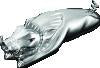 Kuryakyn Wild Boar Fender Ornament Chrome