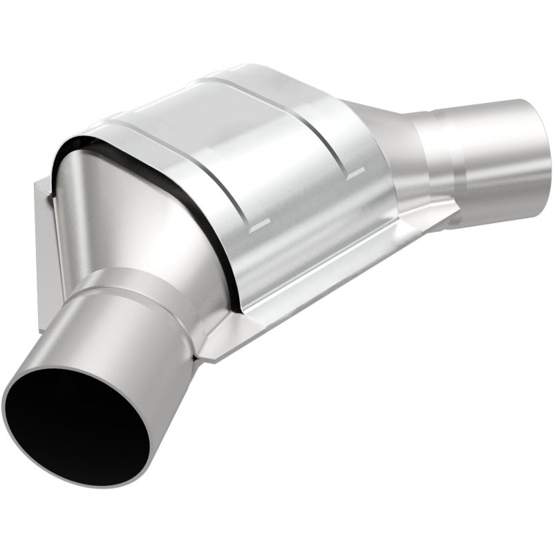 MagnaFlow Universal Catalytic Converter 2.50 Angled In / Out OEM