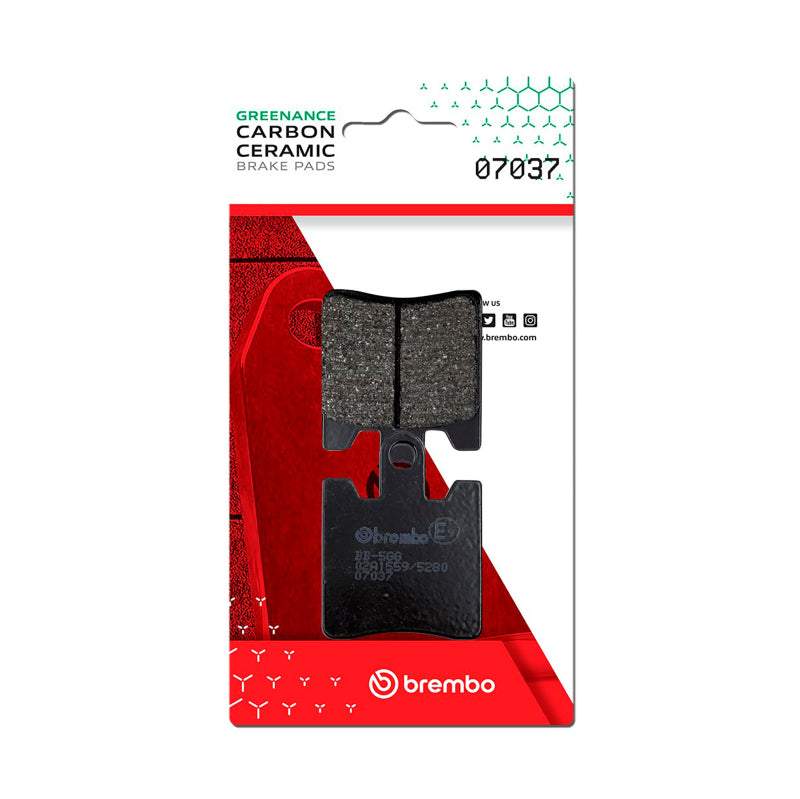 Brembo Daelim Ql/Daelim Steezer/Suzuki An Burgman/SYM Gts Carbon Ceramic Brake Pad - Front