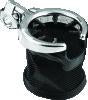 Kuryakyn Drink Holder with Mesh Basket 1 inch Clamp Chrome