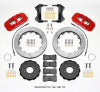 Wilwood AERO6 Front Hat Kit 15.00 Red 2014-up Corvette C7 w/Lines