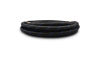 Vibrant -6 AN Two-Tone Black/Blue Nylon Braided Flex Hose (10 foot roll)
