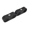 Russell Hose Separator For -12 Braided Hose Black Anodize (2 Pack)