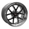 Weld S76 18x5 / 5x115mm BP / 2.1in. BS Black Wheel (High Pad) - Non-Beadlock