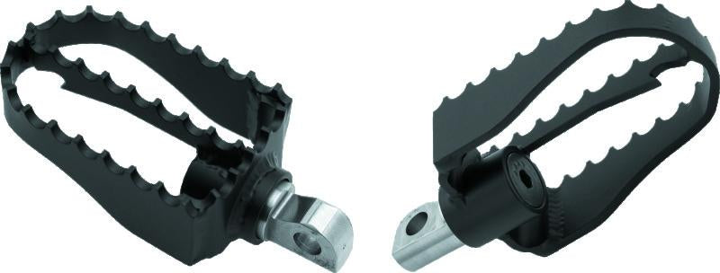 Burly Brand MX Pegs Rider - Black