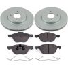 Power Stop 05-07 Ford Focus Front Z17 Evolution Geomet Coated Brake Kit