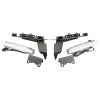 Rugged Ridge Chop Brackets Front Fender 20-23 Jeep Gladiator/Wrangler JL Overland/Sahara/Sport w/DRL