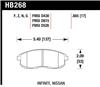 Hawk 03-04 G35/03-05 G35X/ 02-05 350z w/o Brembo Performance Ceramic Street Front Brake Pads