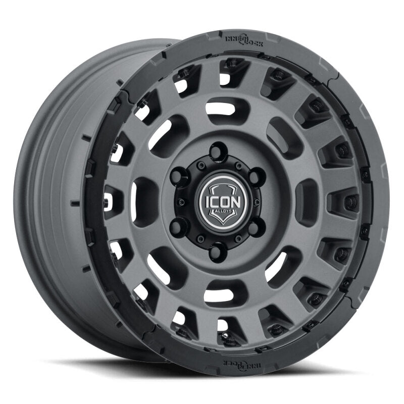 ICON Hammer Pro 17x8.5 / 5x150 / 25MM / 5.75in BS - Charcoal