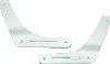 Kuryakyn Fixed Mounts Multi-Purpose Driver & Passenger Backrest 18-Up Softail - Chrome