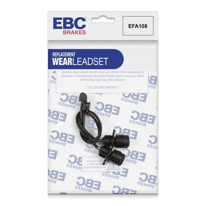 EBC 90-92 Audi V8 3.6L (UFO Rotors) Front Wear Leads