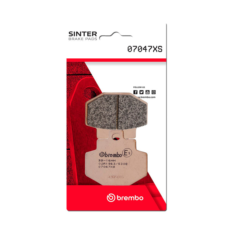 Brembo 00-05 Piaggio Vespa GT 60 250cc Brake Pad - Rear