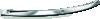 Kuryakyn Smooth Windshield Trim 96-13 Touring Chrome