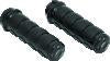 Kuryakyn ISO Grips Without Throttle Boss Dual Cable Black