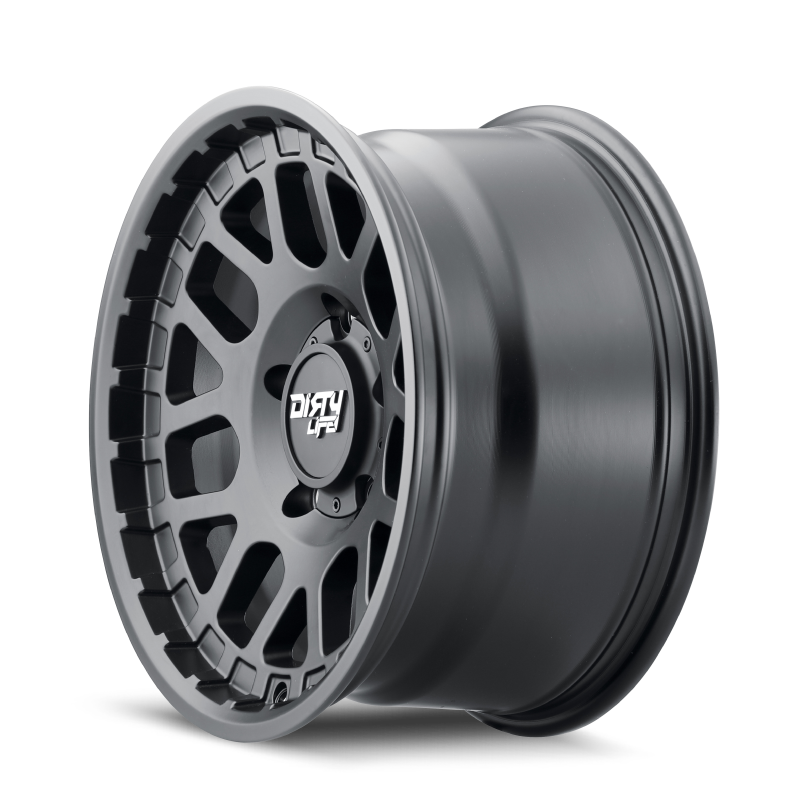 Dirty Life 9306 Mesa 17x9 / 5x127 BP / -12mm Offset / 78.1mm Hub Matte Black Wheel