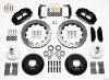 Wilwood Narrow Superlite 6R Front Hub Kit 12.88in Drilled 1968-1969 Mustang Disc Spindle