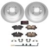 Power Stop 07-10 Mini Cooper Rear Z23 Evolution Sport Coated Brake Kit