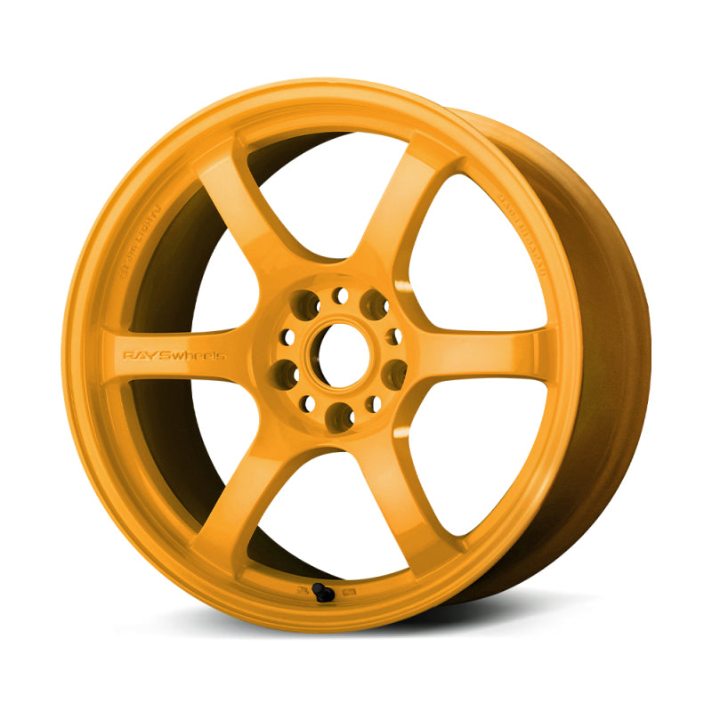 Gram Lights 57DR 18x10.5 +22 5x114.3 Mach Yellow