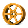 Gram Lights 57DR 17x9.0 +38 5x100 Mach Yellow