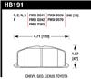 Hawk 87 Toyota Corolla FX16 HP+ Street Front Brake Pads