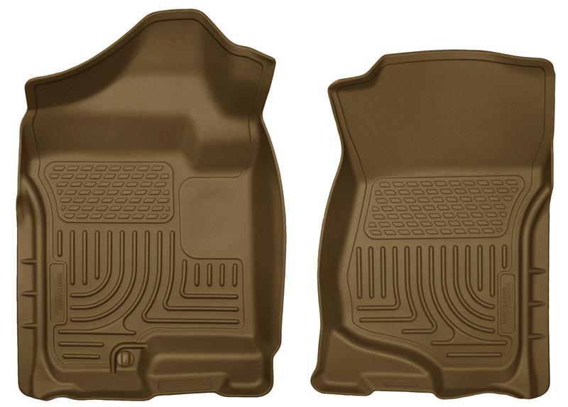Husky Liners 07-14 Cadillac Escalade ESV/EXT Weatherbeater Tan Front Floor Liners