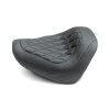 Mustang 18-21 Harley Fat Bob Wide Tripper Solo Seat Diamond Stitch - Black