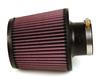 K&N Filter Universal Rubber Filter 2 3/4 inch Flange 6 inch Base 5 inch Top 5 1/2 inch Height