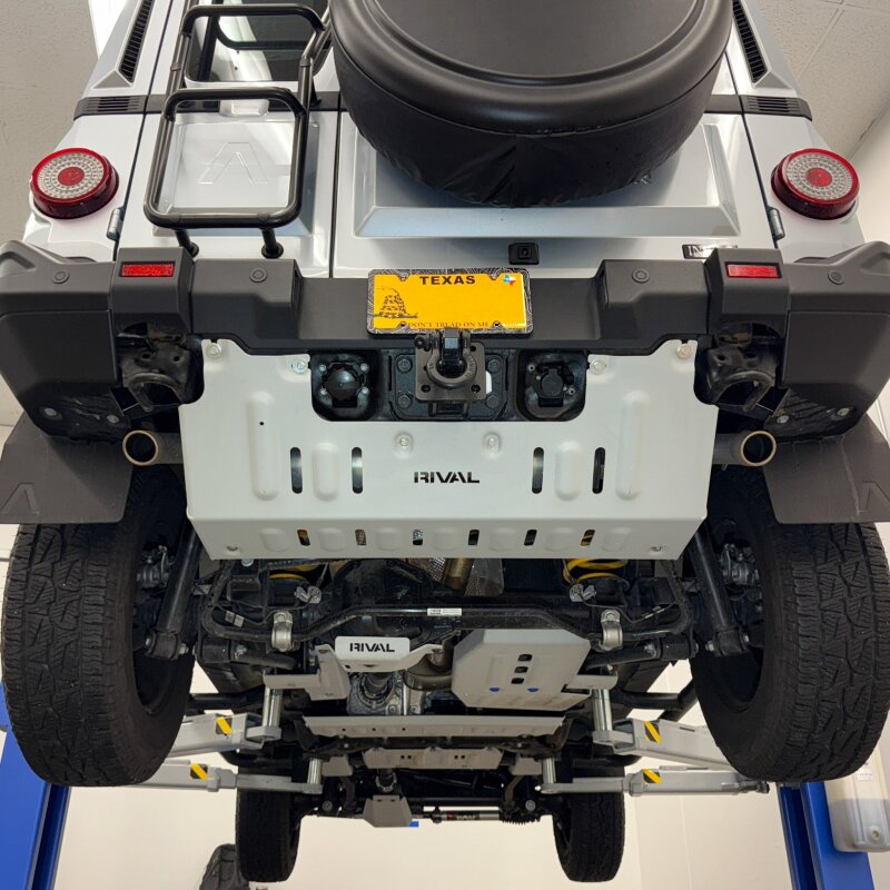 Rival Ineos Grenadier Aluminum Exhaust Skid Plate