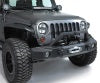 Rampage 2007-2018 Jeep Wrangler(JK) TrailGuard Front Bumper - Black