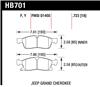 Hawk 11-12 Dodge Durango / 11-12 Jeep Grand Cherokee Perf Ceramic Front Street Brake Pads