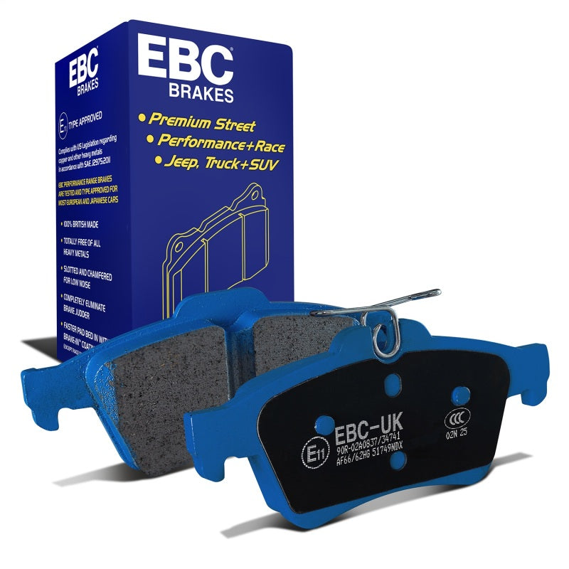 EBC 08-10 Chevrolet Cobalt 2.0L Turbo (Ss) Bluestuff Rear Brake Pads