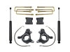 MaxTrac 07-16 GM C1500 2WD w/Cast Steel Susp. 3in/1in Spindle Lift Kit w/MaxTrac Shocks