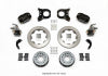 Wilwood Forged Dynalite P/S Rear Kit w/MC4 P-Brake Chev 12 Bolt w/Clip Eliminator